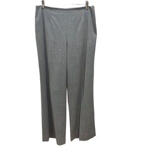 RALPH Lauren Black Label Stretch Wool Light Weight Straight Leg Pants SZ 10 Grey